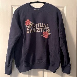 Spiritual Gangster Floral Classic Crew Pullover